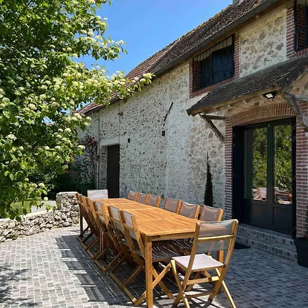 Villa Avec Piscine, Tennis En Champagne Proche épernay&paris Les Essarts-les-Sezanne