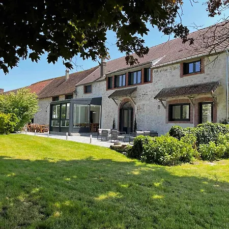 Villa Avec Piscine, Tennis En Champagne Proche épernay&paris Les Essarts-les-Sezanne